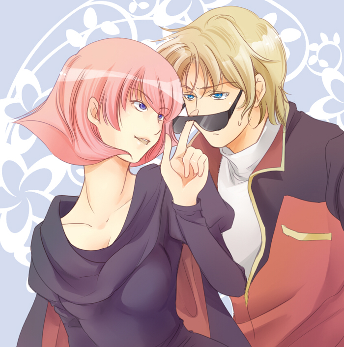 char aznable, haman karn, and quattro bajeena (gundam and 1 more) drawn by kisaragi_ai