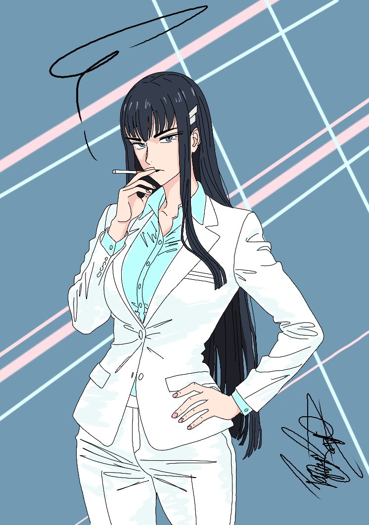 kiryuuin satsuki (kill la kill) drawn by vaporsoup7