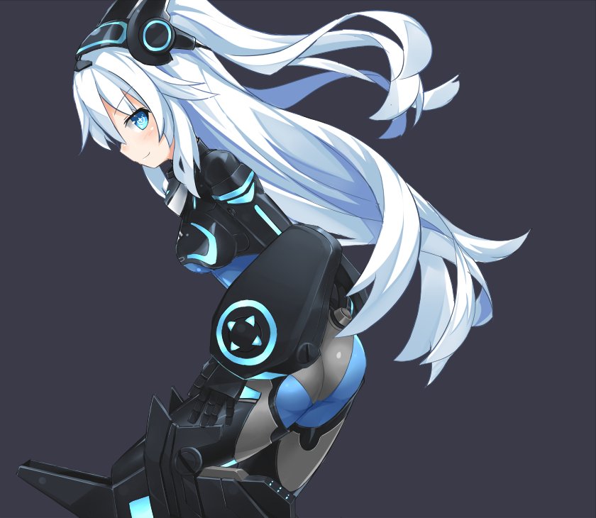 black heart and next black (neptune and 1 more) drawn by himajin_(starmine)