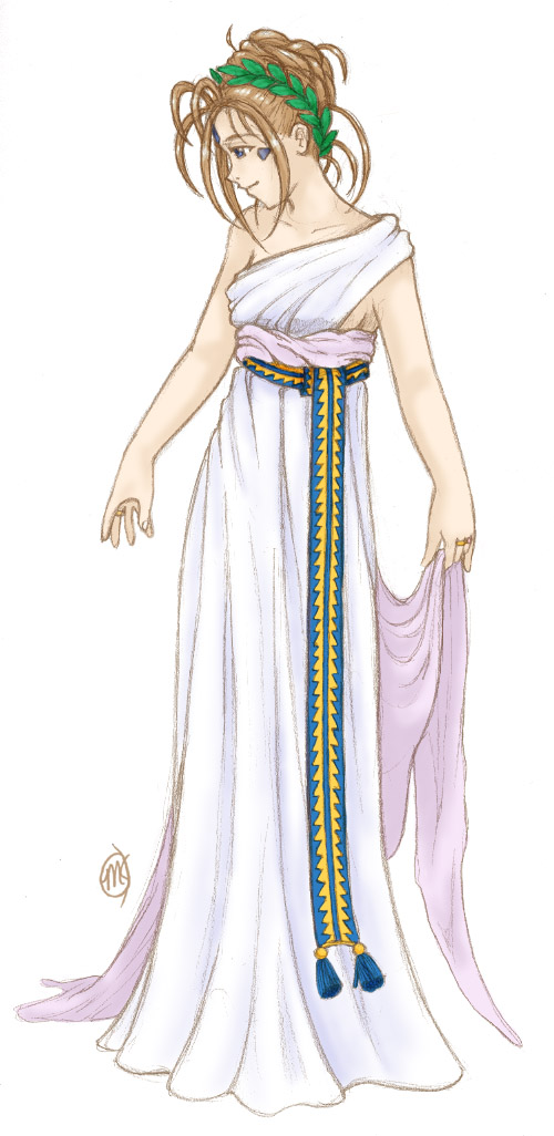 belldandy (aa megami-sama) drawn by artistmeli