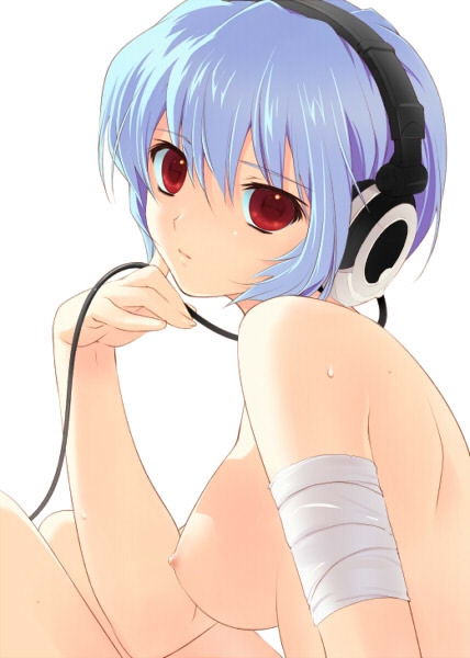 ayanami rei (neon genesis evangelion) drawn by santa_matsuri