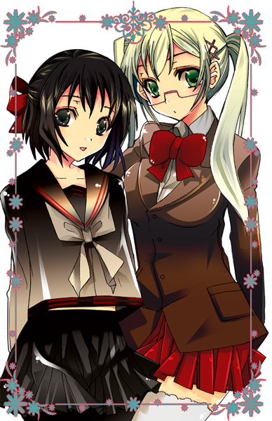 united kingdom and japan (axis powers hetalia) drawn by tachibanaei