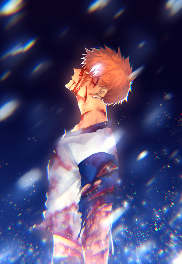 emiya shirou (fate and 1 more) drawn by die_(f_mega)