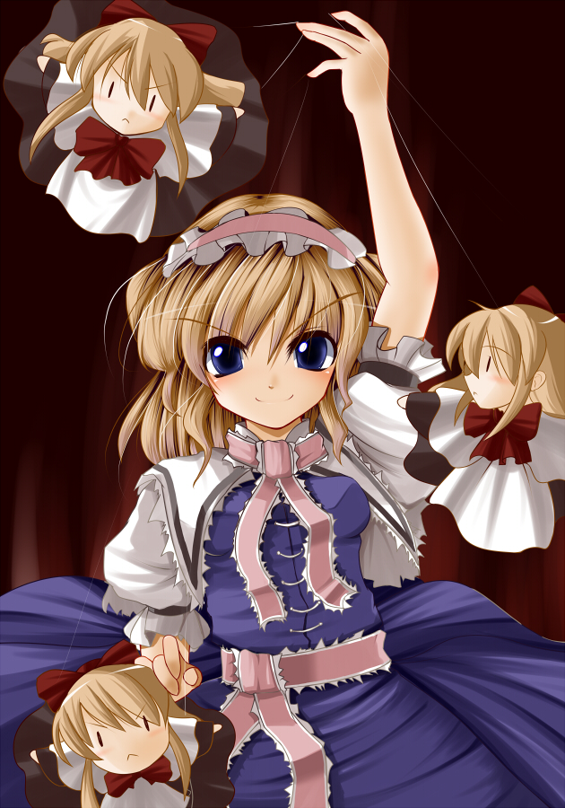 alice margatroid and shanghai doll (touhou) drawn by doburoku_(daiginjou)