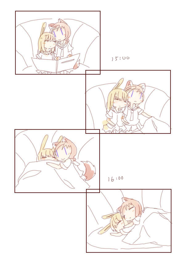takei hisa and fukuji mihoko (saki) drawn by fud