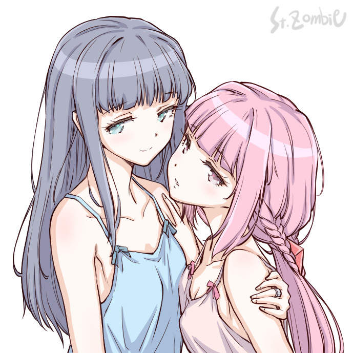 tamaki iroha and nanami yachiyo (mahou shoujo madoka magica and 1 more) drawn by studiozombie