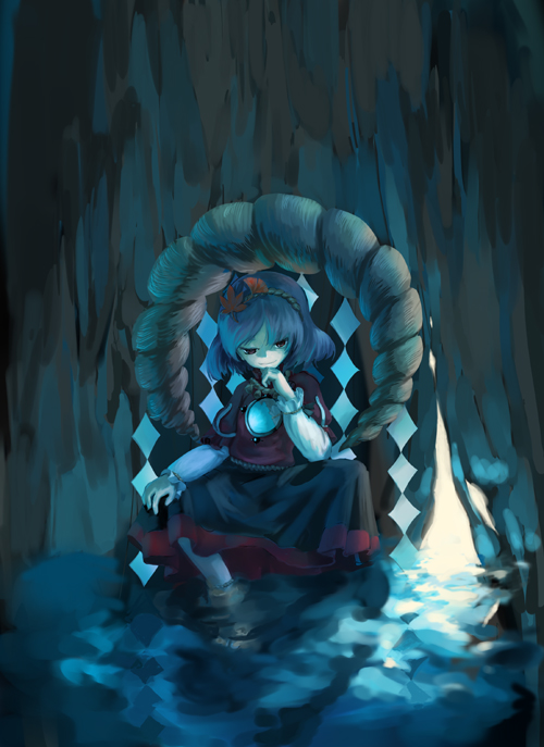 yasaka kanako (touhou) drawn by ritsu_(roboroboro)