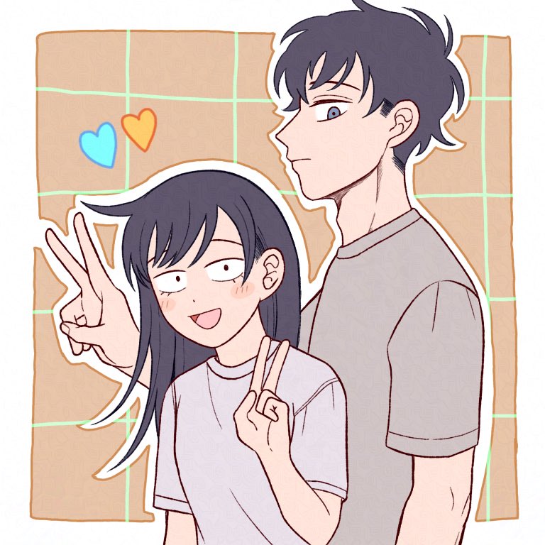 hatono chihiro and mizuo haruichi (futsuu no keion-bu) drawn by sitesitei