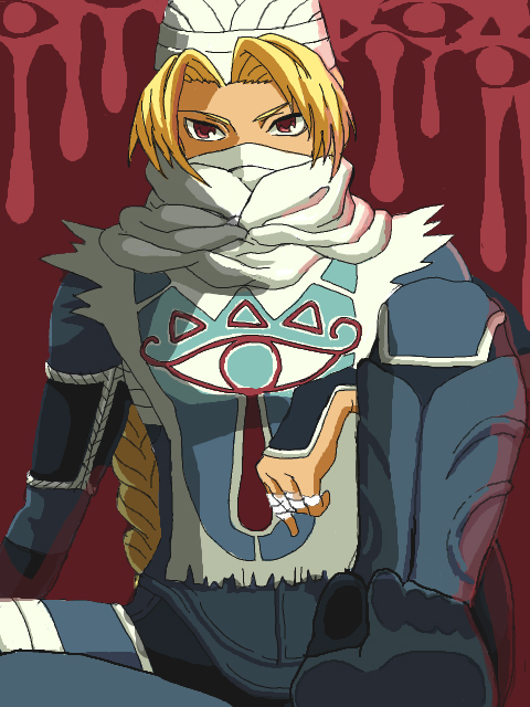 sheik (the legend of zelda and 1 more) drawn by o-yuki