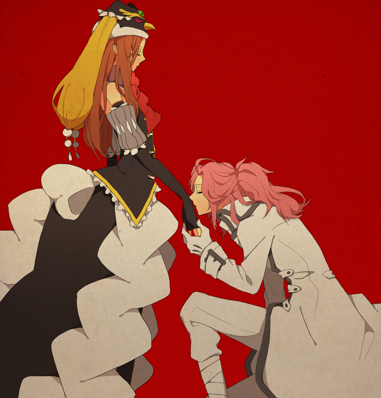 takakura himari, princess of the crystal, and watase sanetoshi (mawaru penguindrum) drawn by chiri_(ch!)
