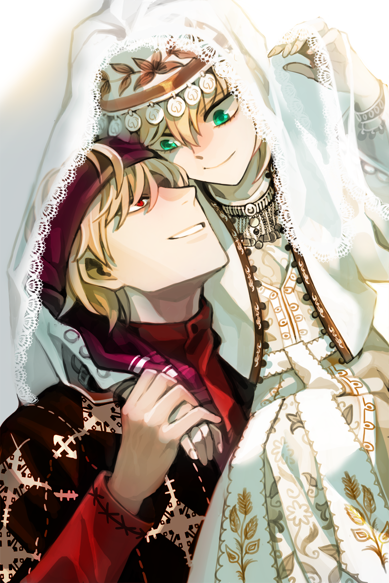artoria pendragon, saber, and gilgamesh (fate and 2 more) drawn by jisue10