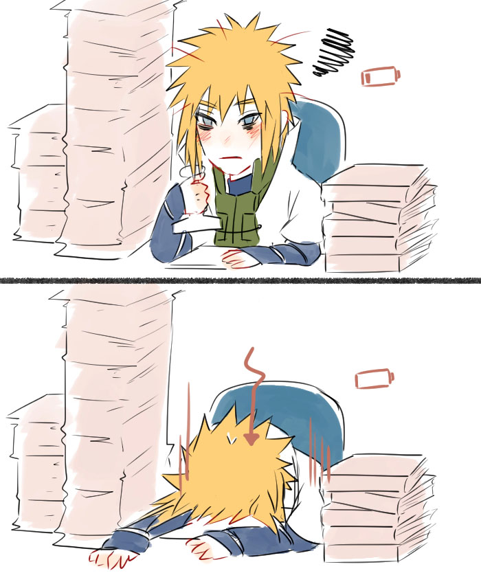 namikaze minato (naruto and 1 more) drawn by suijun0616