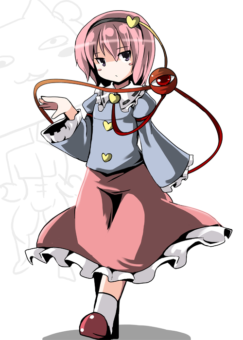 komeiji satori (touhou) drawn by fa_no_hito