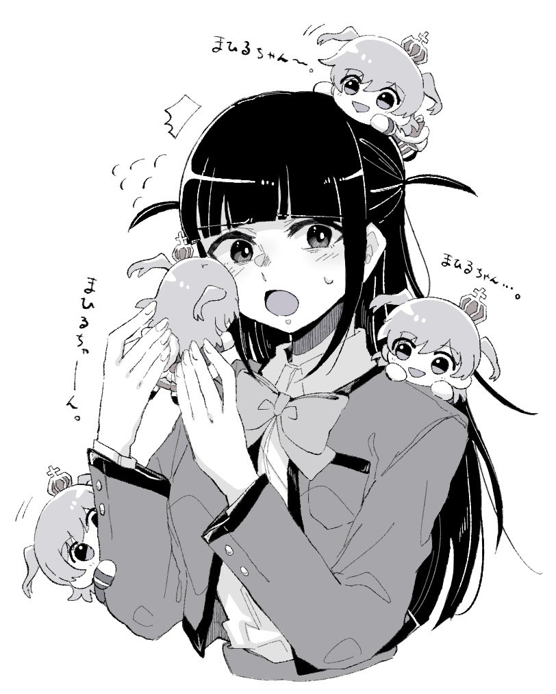 aijou karen and tsuyuzaki mahiru (shoujo kageki revue starlight) drawn by sikyo69