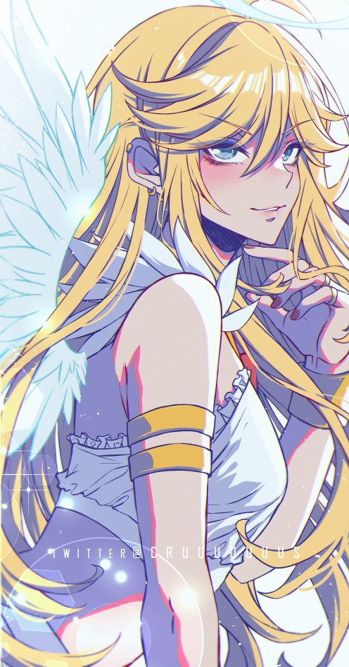 panty (panty & stocking with garterbelt) drawn by criis-chan