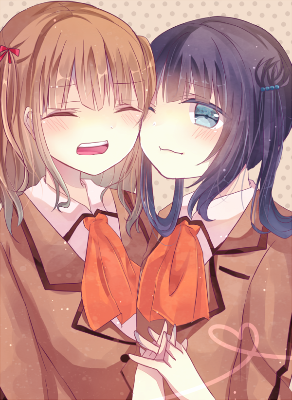 shiodome miuna and hisanuma sayu (nagi no asukara) drawn by kakyoxx
