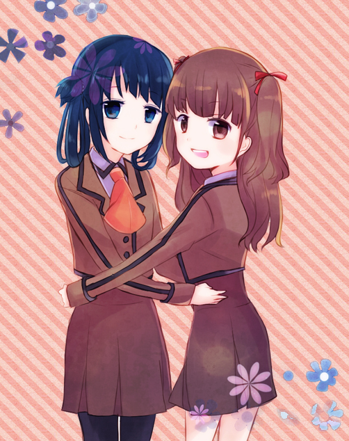 shiodome miuna and hisanuma sayu (nagi no asukara) drawn by momonkii