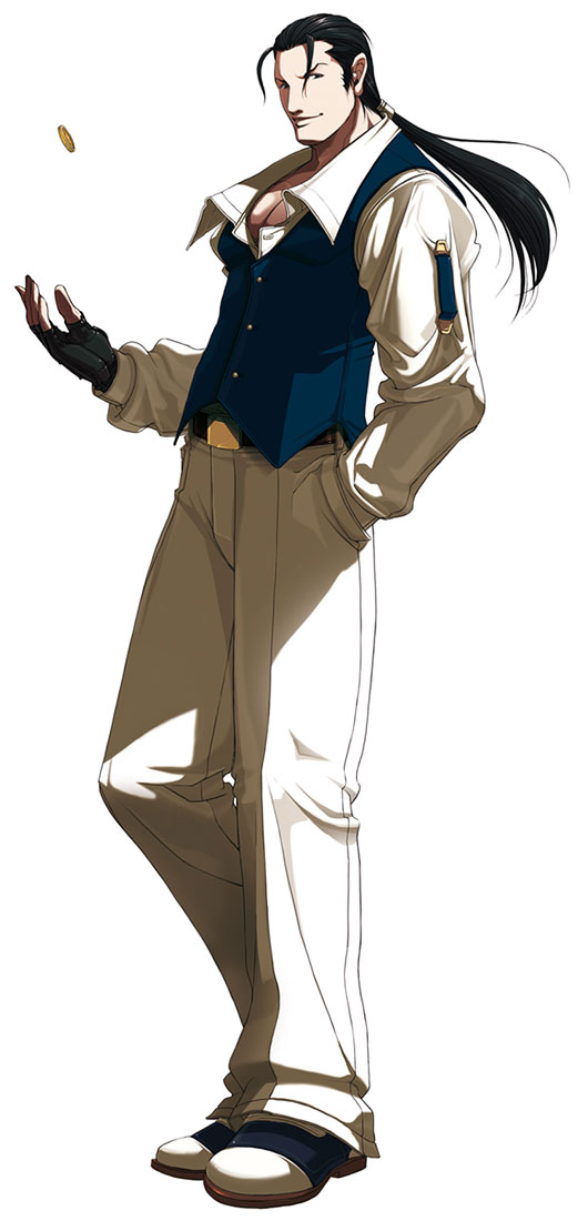 robert garcia (the king of fighters and 2 more) drawn by falcoon