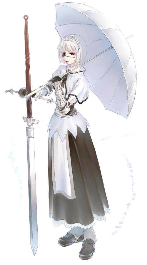 swordsman and aura-hysterica (ragnarok online) drawn by mr.romance