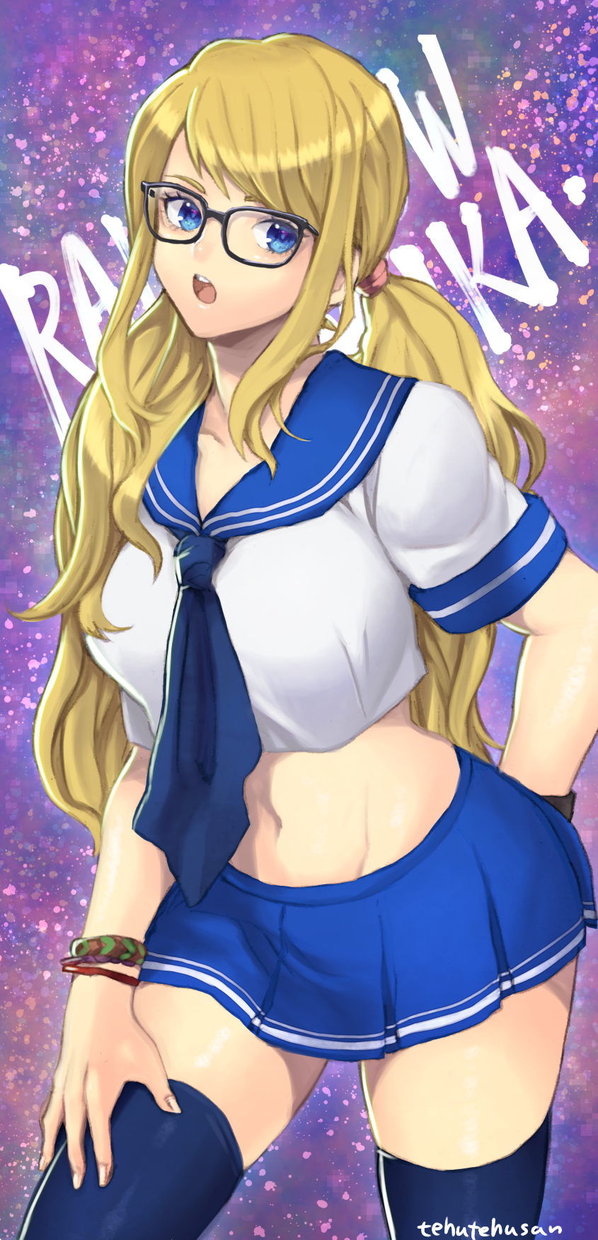 rainbow mika (street fighter and 1 more) drawn by murata_tefu