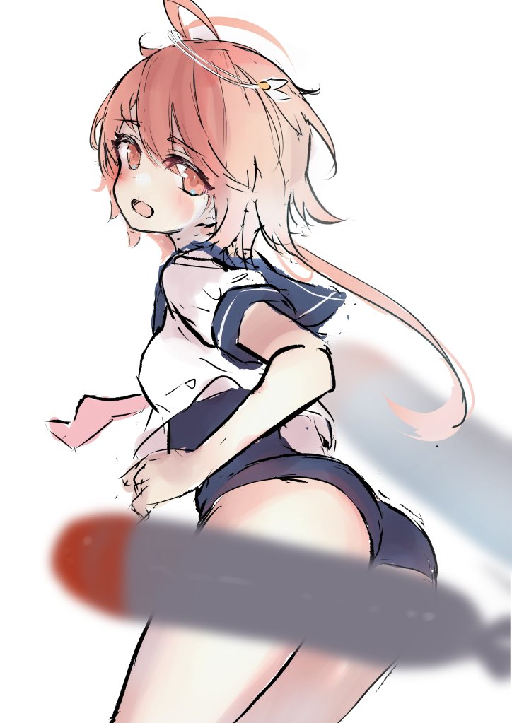 i-58 (kantai collection) drawn by hasaki_(alice_ruru)