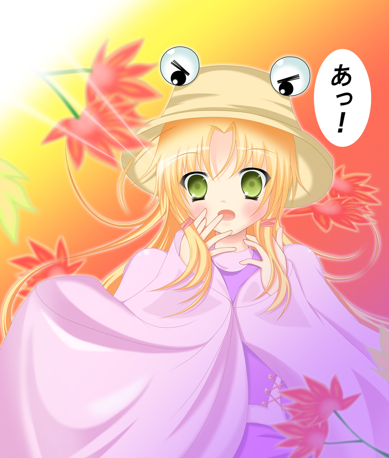 moriya suwako and pyonta (touhou) drawn by tengeiji