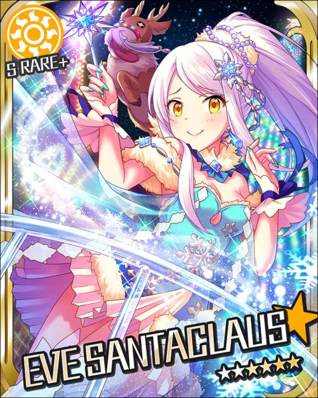 eve santaclaus and blitzen (idolmaster and 1 more)