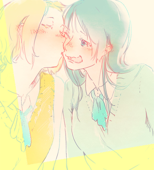 akiyama mio and tainaka ritsu (k-on!) drawn by tamagogogo