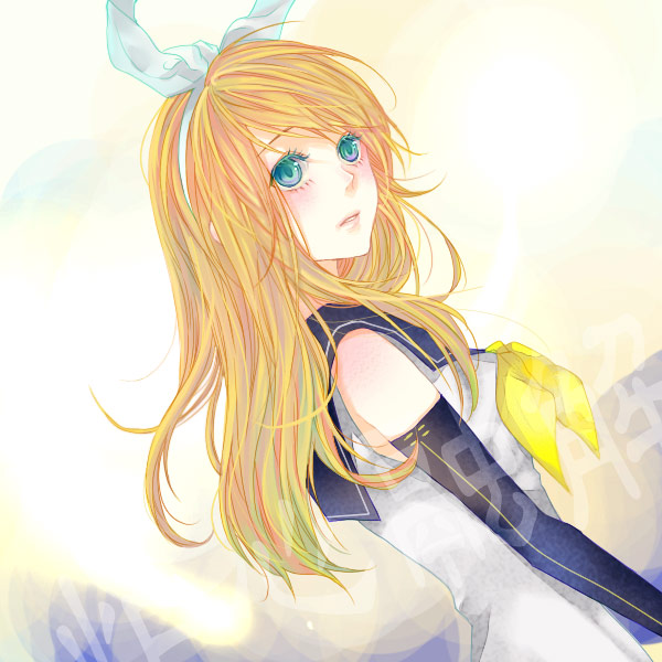kagamine rin (vocaloid and 1 more) drawn by yuko_(duc-a)