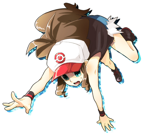 hilda (pokemon and 1 more) drawn by asuke_(rorca)