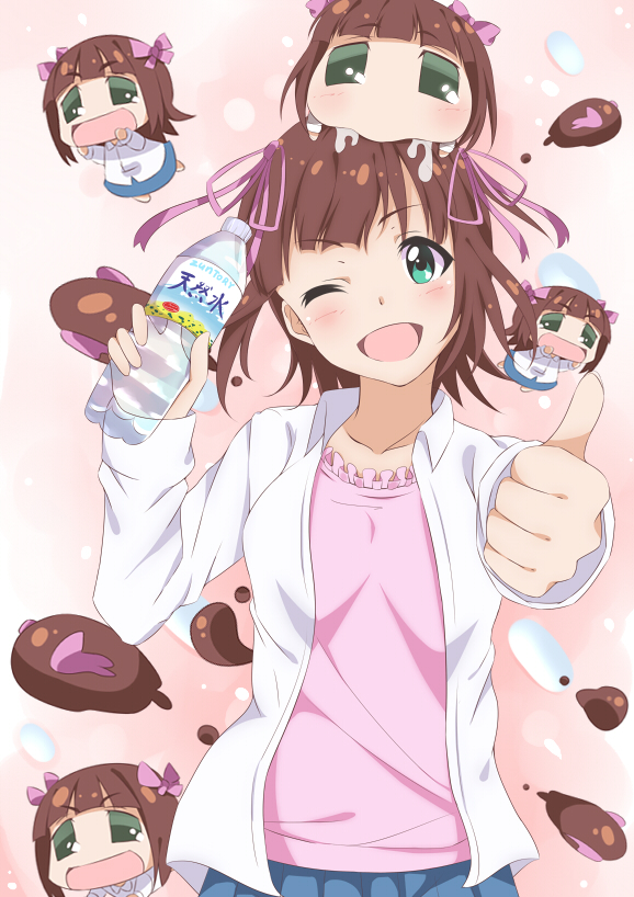 amami haruka and haruka-san (idolmaster and 1 more) drawn by hitotsuki_nanoka