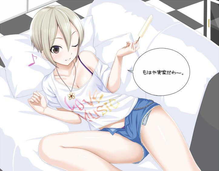 shiomi syuko (idolmaster and 1 more) drawn by nomura_teruya