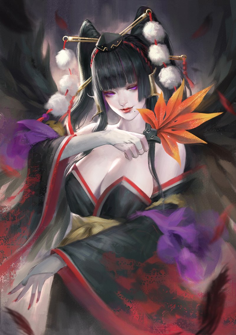 nyotengu (dead or alive and 2 more) drawn by phamoz