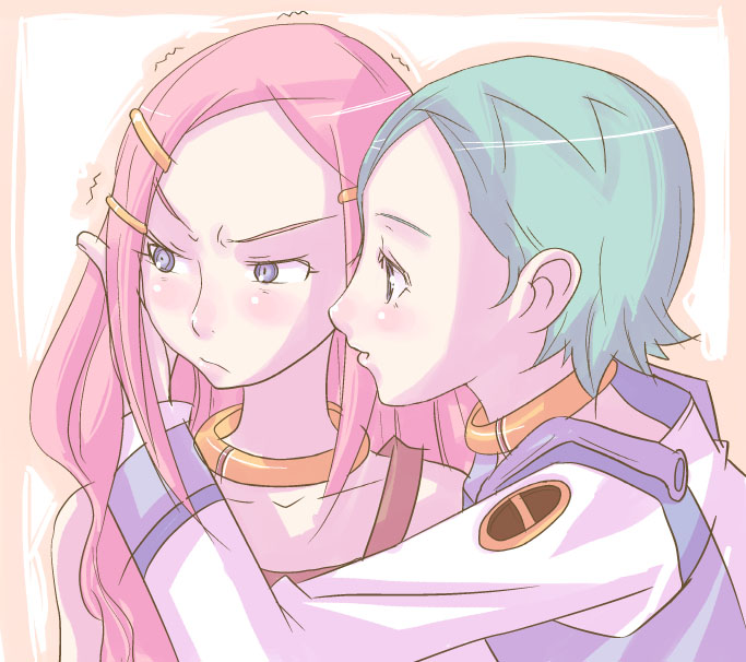 eureka and anemone (eureka seven) drawn by mao_(daiou)