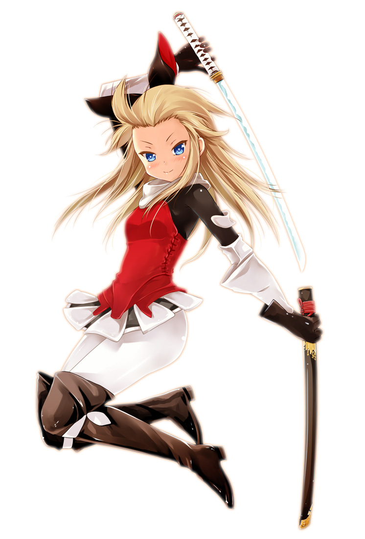 edea lee (bravely default and 1 more) drawn by porurin