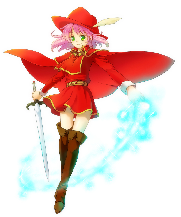 lenna charlotte tycoon and red mage (final fantasy and 1 more) drawn by cinnamon1445