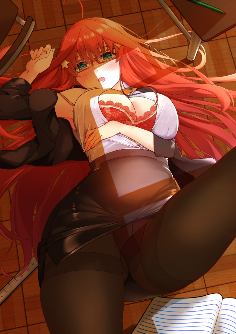 nakano itsuki (go-toubun no hanayome) drawn by yakutashi