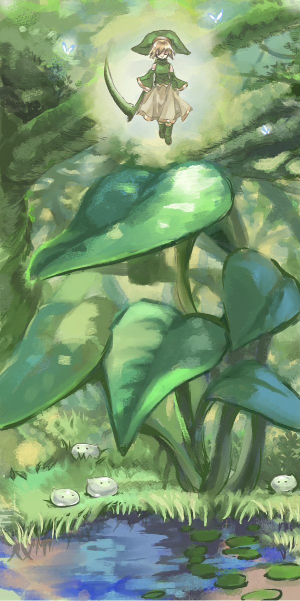 kumiromi of harvest and putit (elona) drawn by mimimikan
