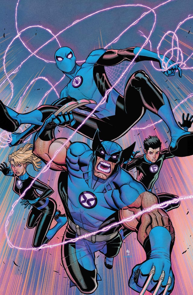 wolverine, spider-man, peter parker, james howlett, franklin richards, and 1 more (marvel and 3 more)