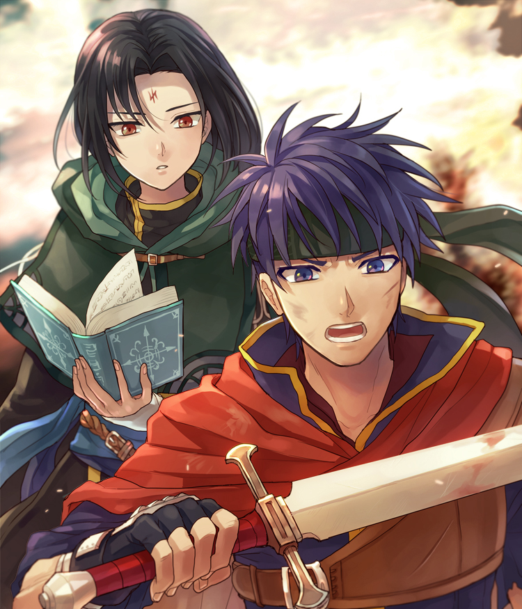 ike and soren (fire emblem and 1 more) drawn by akke