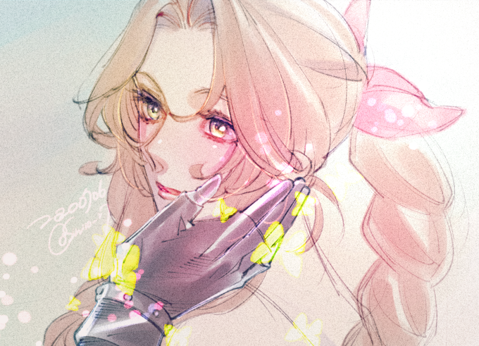 cloud strife and aerith gainsborough (final fantasy and 2 more) drawn by wakakusa-e