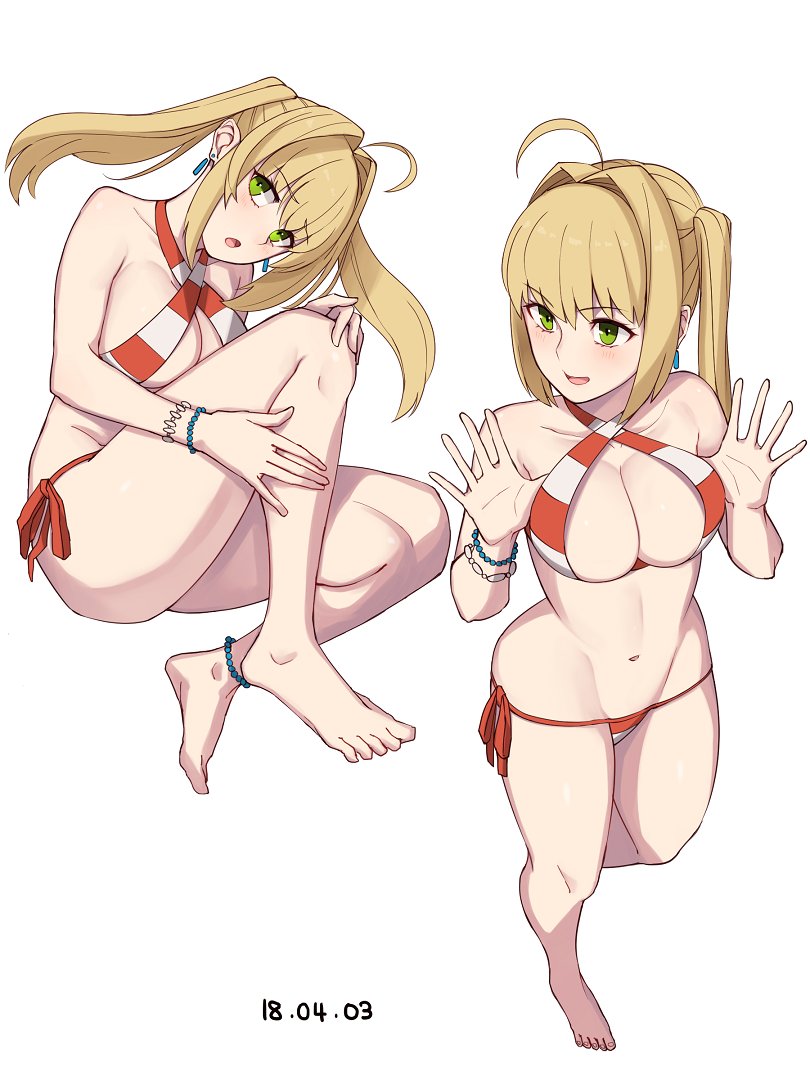 nero claudius (fate and 1 more) drawn by michihasu