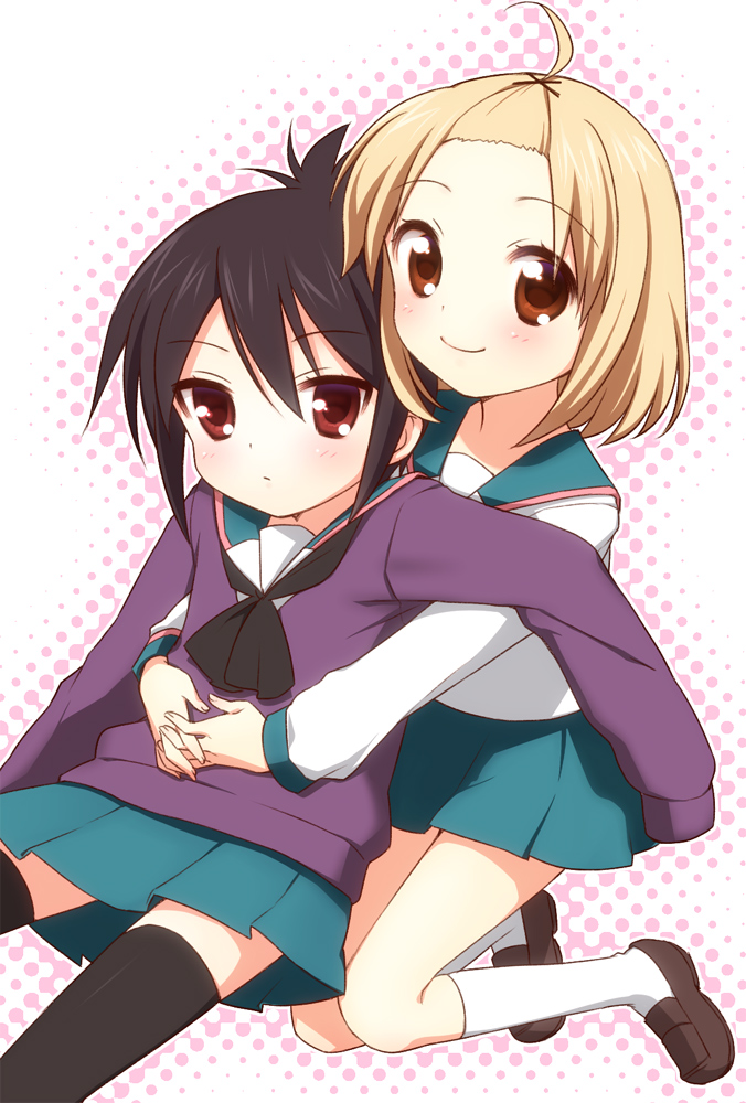 ichii tooru and momoki run (a channel) drawn by usashiro_mani