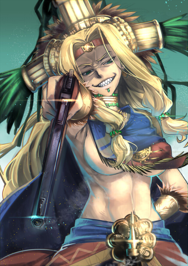 quetzalcoatl (fate and 1 more) drawn by akinaie