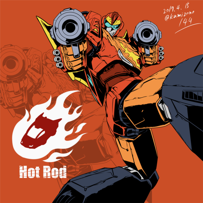 hot rod (transformers and 1 more) drawn by kamizono_(spookyhouse)