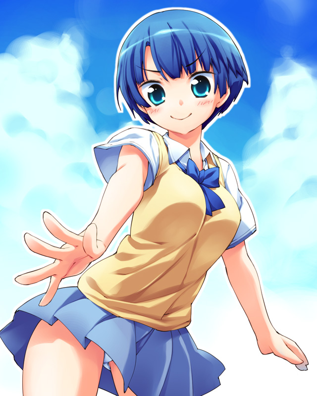 tanigawa kanna (ano natsu de matteru) drawn by hoshizaki_hikaru