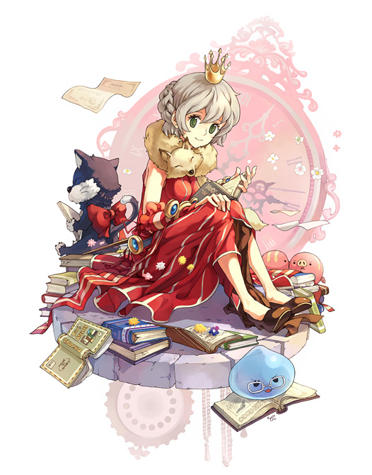 professor, marin, savage babe, and wildrose (ragnarok online) drawn by tiv