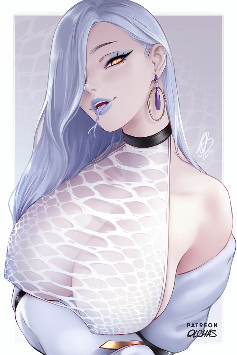mrs. snake (fate and 1 more) drawn by olchas