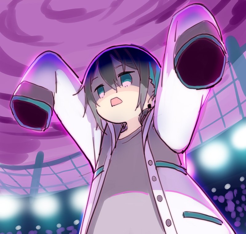 mayuzumi kai (pokemon and 2 more) drawn by meito_(maze)