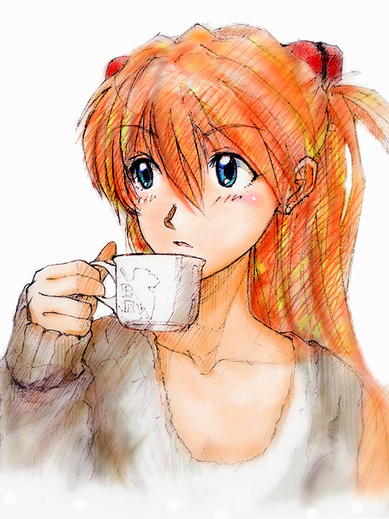 souryuu asuka langley (neon genesis evangelion and 1 more) drawn by amaoto